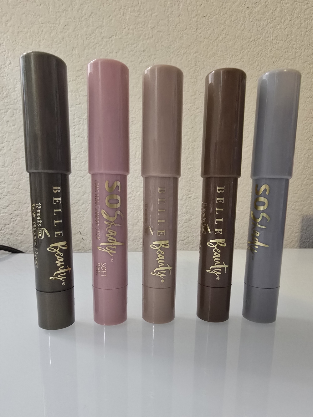 Multi-Color Cream Eyeshadow Sticks - Set of Shades
